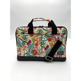 Differ 15.6'' Inç Çiçek Desen Laptop/macbook/notebook/bilgisayar/evrak Çantası - 40x29x3 - Renkli