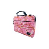 Differ Studio 13-13.3-14'' Inç Pembe Mermer Desen Altın Suya Dayanıklı Askılı/laptop/macbook/notebook/çanta