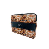 Differ Studio 13-14'' Inç Köpek Desenli Bej Suya Dayanıklı Laptop/macbook/bilgisayar/kılıf/çanta