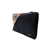 Differ Studio 13-14'' Inç Siyah-çiçek Desen Su Geçirmez/askılı/laptop/macbook/notebook/kılıf/çanta