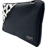 Differ Studio 13-14'' Inç Siyah-Inek Desen Su Geçirmez/askılı/laptop/macbook/notebook/kılıf/çanta - 34x24x2