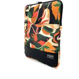 Differ Studio 15.6'' Inç Turuncu-Yeşil Tropikal Yaprak Desen Laptop/macbook/notebook/evrak Kılıfı - 38x28x2
