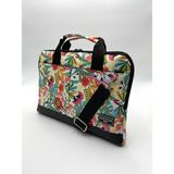 Differ Studio 17'' Inç Çiçek Desenli Laptop/macbook/notebook/bilgisayar/evrak Çantası - 45x35x4 - Renkli