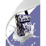 Differ Studio Lila Inek Desenli Omuz/çapraz Askılı Unisex Su Geçirmez Çanta