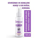 Different Profesional Organik Doğal Sinek Ve Kene Koruyucu Limon Kokulu Sprey 100 Ml