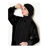 Differenza Düğüm Sandy Şal -siyah Beyaz