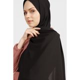 Differenza Krep Şal Siyah