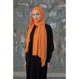 Differenza Krep Şifon Şal - Açık Oranj