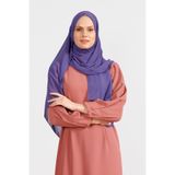 Differenza Krep Şifon Şal - Pastel Mor