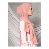 Differenza Krep Şifon Şal - Pastel Somon