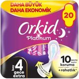 Diğer 126592934 Orkid Platinum Dörtlü Paket Gece Ekstra Plus 20 Adet Olimpiyat