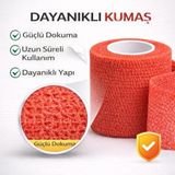 Diğer 126595827 Sogud Mavi Elastik Bandaj Çok Amaçlı Spor Ve Veteriner Bandajı, Esnek Destek Sargısı, Bilek Diz Ayak Ve Kas Koruyucu Bandaj, Köpek Ve Kedi İçin Koruyucu Sarma Bandı, Nefes Alabilir
