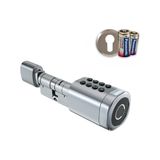 Diğer 126602067 Desi Quic Q001 Dijital Kapı Kilidi, Akıllı Kilit Sistemi, Parmak İzli Kilit, Tuş Takımı Ve Kart Okuyucu Çelik Kapı İçin Rozet Ve 2 Adet Cr123A Özel Batarya Dahil Set