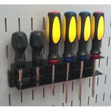 Diğer 126605104 Control Asm-Sd-008 B Geçme Panosu Tornavida Tutucu Düz Metal Bağlantı Panosu Aksesuarı Sadece Duvar Kontrolü İçin, Siyah