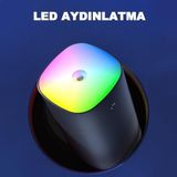 Diğer 126605376 400 Ml Ultrasonik Hava Nemlendirici Ortam Nemlendirici Işıklı Hava Nemlendirici Buharlı Nemlendirici Buhar Makinesi Ve Aroma Difüzörü H2O Nemlendirici Oda Nemlendirici Hava Temizleyici Siyah 1.0 Ahşap Yeşil