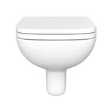 Diğer 126607436 S20 Square 7508B003-0850 Asma Klozet, Beyaz, 52 Cm
