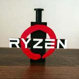 Diğer 126638618 Ryzen Logolu Ayarlanabilir Ekran Kartı Tutucu - Gpu Sarkma Önleyici Destek Aparatı 60Mm - 105Mm