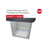 Diğer 128861913 Ecoline L Gömme Çöp Ayırma Sistemi 2 X 14 L 28 L Duo Çöp Ayırıcı Teleskopik Raylar Üzerinde Tam Çekmeli Çıkarılabilir Kapak, Raflı Çelik Sac Almanya'da Üretilmiştir Siyah
