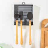 Diğer 128868514 Org-85 Kaşık Ve Kapak Tutucu - Kapak Standı Kaşık Kepçe Altlığı Düzenleyici Organizer -