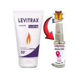 Diğer 130743299 Helsol/ Levitrax Cream Erkeklerin Performanslarına Özel 50 Ml Krem + Hediye Erosel Erotikmasaj Yağı
