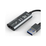 Diğer 57855210123492380184975 4K Usb 3.0 Video Capture Görüntü Yakalama Adaptörü Usb 4K 1080P Akış Öğretim Video Konferans Veya Canlı Yayın İçin Oyun Yakalama Kartı Hdmı Aktarma İçin Kullanılmaz