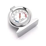 Diğer 57855210127183180184975 Fırın İçi Termometre, 0-300 C, Çelik Gövde, Hassas Isı Kontrolü, Gri, Analog Gösterge, Gıda Teması Onaylı Ahşap