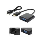 Diğer 57855210134061180184975 Hdmı To Vga Ses Destekli Dönüştürücü Kablo Çevirici Adaptör 4488