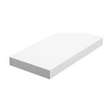 Diğer 57855210134328280184975 Vasagle Duvar Rafı, Kitaplar, Resimler, Dekorasyon, Asılı Raf, 40 X 20 X 3,8 Cm, Ofis Rafı, Mdf, Oturma Odası, Mutfak, Koridor, Yatak Odası, Banyo İçin, Beyaz Lws24Wt 50 X 22