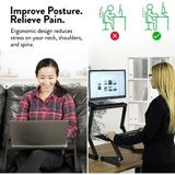 Diğer 57858324439310499283959 Ayarlanabilir Yükseklik Ve Açı Ergonomik Okuma Standı Book Tutucu, Kitap Tutucu, Tablet Standı, Belge Sahibi. Öğretim Kitapları İçin Mükemmel.. Alüminyum, Siyah Açık Ahşap
