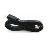 Diğer 57858324448591299283959 9549 0.3 Metre Yassı Flat Slim Hdmi Kablo Uyumlu 4K Full Hd 4K 60Hz 2.0 Uyumlu 4K 60P Çözünürlük Uyumlu 18 Gbps Veri Aktarım Hızı, Ethernet Kanallı