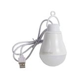 Diğer 57858324451449699283959 Usb Kablolu 5 Watt Beyaz Ledli Ampul%90 Enerji Tasarrufu Renkli Kasa 1 Metre Usb Kablolu Açık Gri L