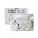 Diğer 57858324451587899283959 Macbook Air 13 İnç M1 Kılıf A2337 A2179 A1932 Uyumlu Sert Kapak Retina 2018-2020 Mermer Desenli Hardcase Koruyucu Mavi Addison