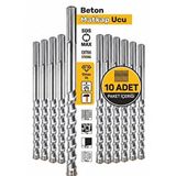 Diğer Filo Sds Max Elmas Beton Matkap Ucu ( 36x570mm ) 10lu Paket