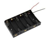 Diğer IC234B 6 lı AA Pil Yatağı Yan Yana