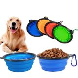 Diğer Katlanır Akordeon 350 ml Kedi Köpek Mama Kabı