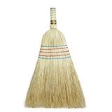 Diğer Omeyva Küçük Boy Çavdar Çalı Çırpı Bahçe Süpürgesi - Eski Tip Ot Bahçe Süpürgesi - 25x45 Cm. Sarı