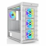 Diğer Powerboost Pb-gr222bw Usb 3.2 Rgb Atx Mid Tower Beyaz Kasa Gümüş
