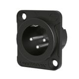 Diğer Seetronic MJ3F2C-B 3 Pin XLR Erkek Şase Konnektör