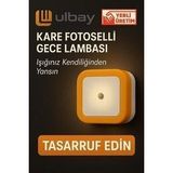Diğer Ulbay GC-02 Sensörlü Kare Gece Lambası