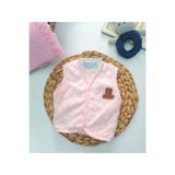 DİĞER1111 Düğmeli Welsoft Bebek Yeleği Pembe