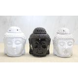 Diğerkam Seramik Buda Büstü Buhurdanlık