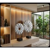 diğerr1 (31cm -36cm boyunda)-(19cm -23cm çapında) kırılmaz polyester,halka pervane figürlü biblo A-1015