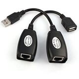 Digerui 5058 Rj45 Usb Ek Uzatıcı Cat5e 6 Kablosu Ekleme Extender
