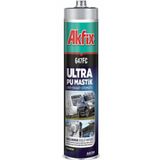 DIGERUI Akfix 647fc Ultra Siyah Pu Mastik Silikon 280 Ml Yapı Inşaat Otomotiv