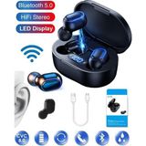 Digi Monster Eardots E7S TWS Earbuds | Bluetooth 5. 0 | Çift Mikrofon – Extra Bass | Şarj Kutusu Powerbank - Siyah