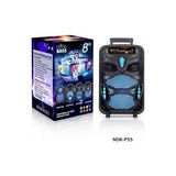 Digi Monster NDR-P44 20W Bluetooth Parti Hoparlörü • 8” Woofer • Rgb LED • Karaoke • Tws • Fm - Siyah