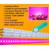 Digielektro Grow LED 72 Ledli 12V 5730 Full Spectrum Bitki Yetiştirme Ledi