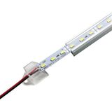Digielektro Kasalı Şeffaf Kapaklı Grow LED 12V 5730 Full Spectrum Bitki Yetiştirme Ledi 25-50-75-100CM - 50 cm - Çok Renkli