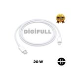 DİGİFULL Iphone Uyumlu Lightning Hızlı Şarj Tye C Lightning Şarj Kablosu Type C Kablo