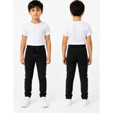 Dıgıl Kids Ribana Bel Kanvas Okul Pantolonu Unisex - Siyah - 6 Yaş